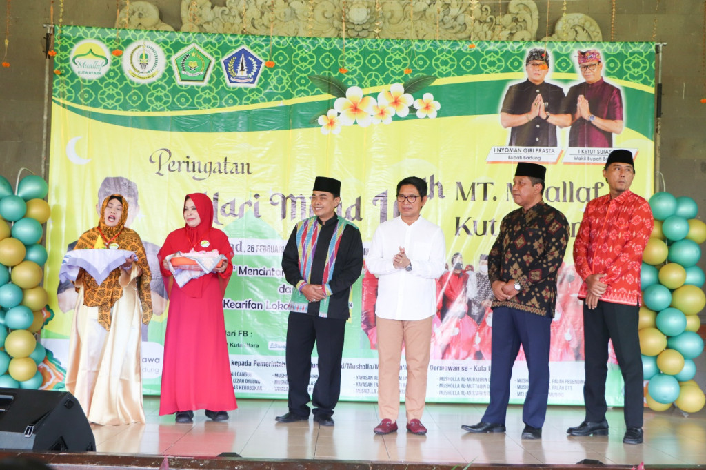 Sekda Badung Hadiri Hari Milad ke-10 Majelis Taklim Mualaf Kuta Utara